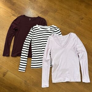 GAP FAVORITE Long Sleeve Tees